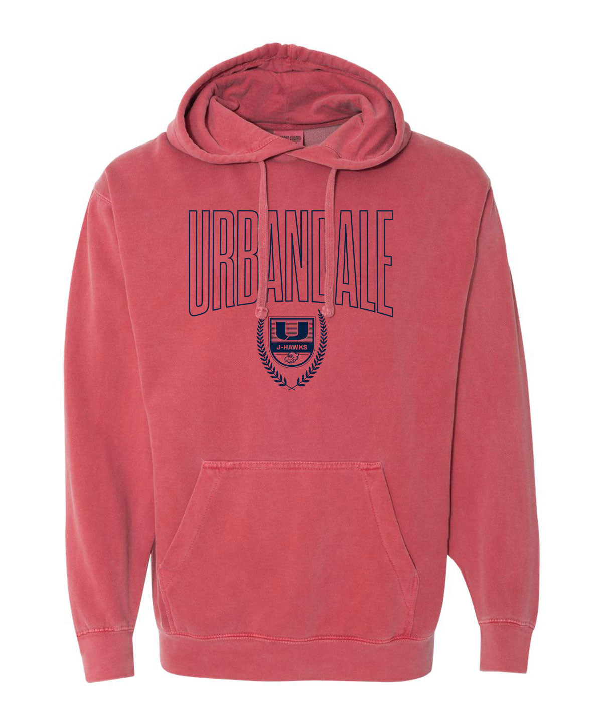 J-Hawks Customizable Comfort Colors Hooded Sweatshirt