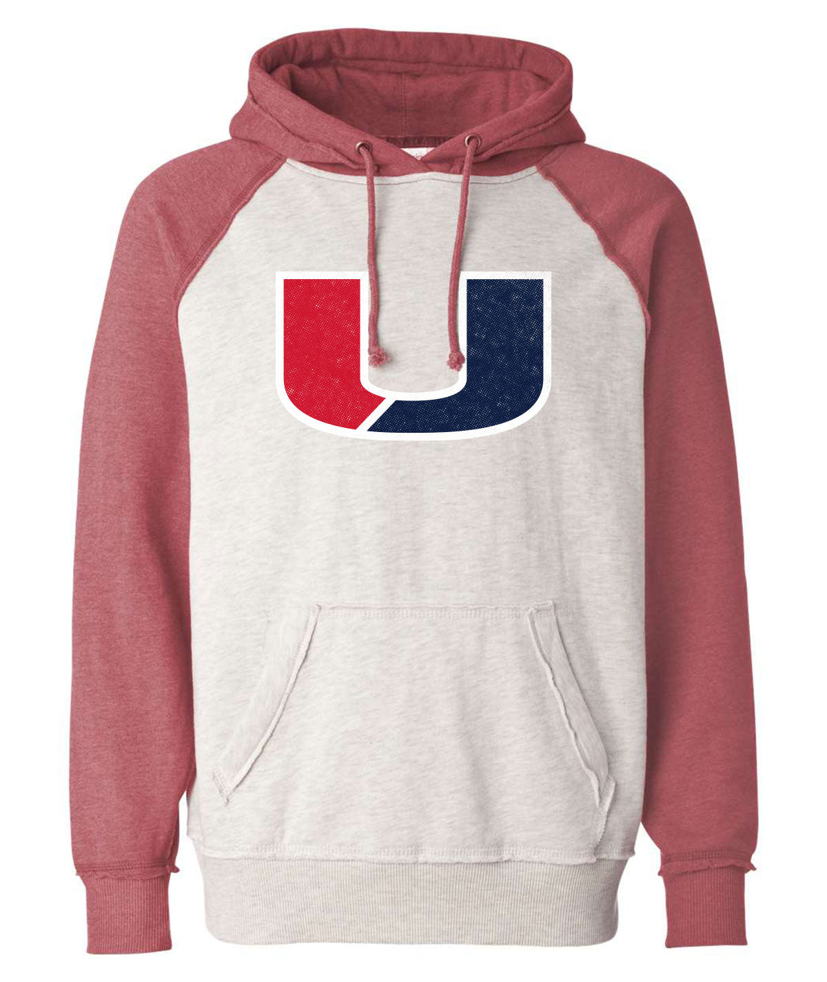 Vintage Split-U Heather Hoodie