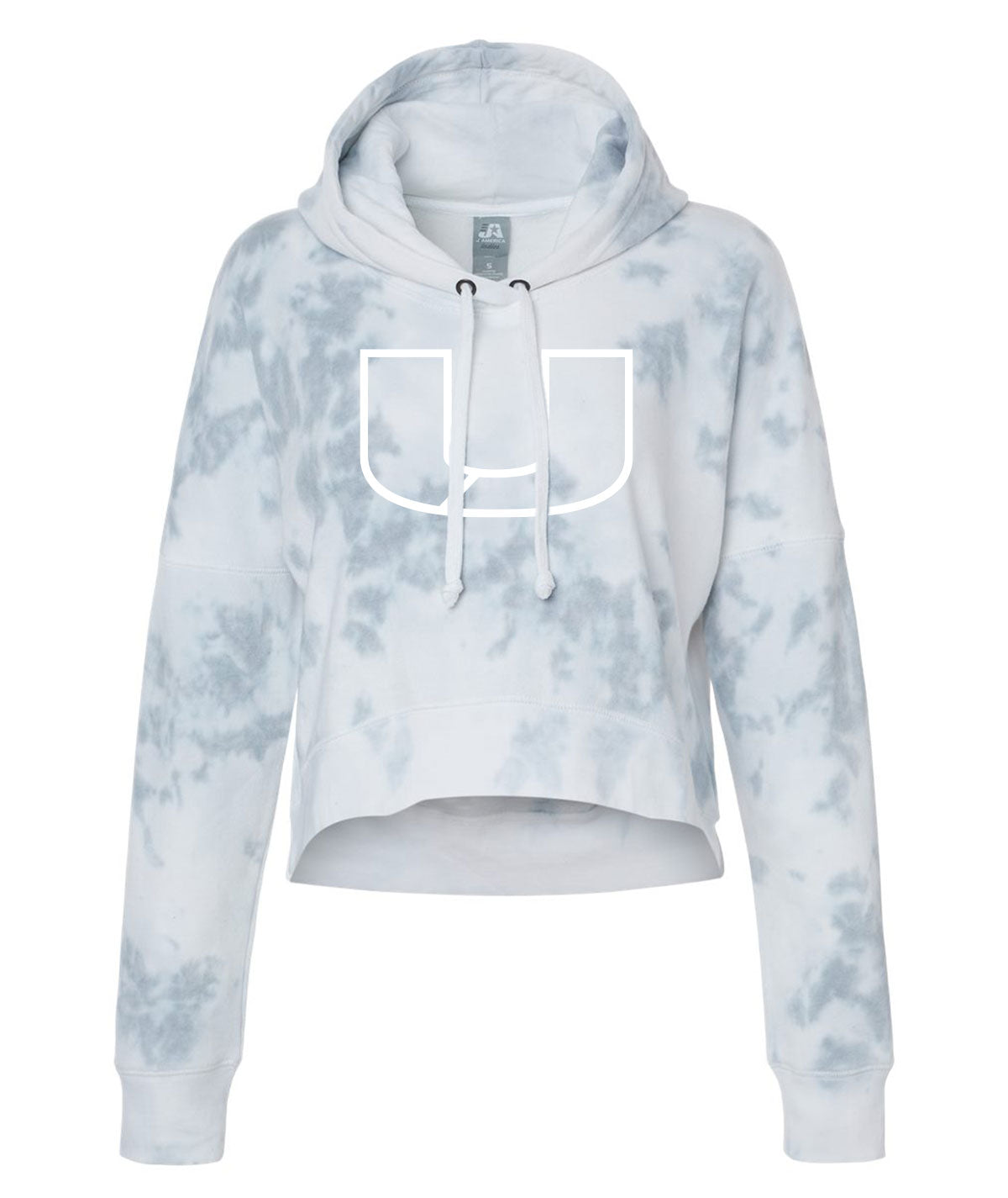 Split-U Womens Tie-Dye Crop Hoodie