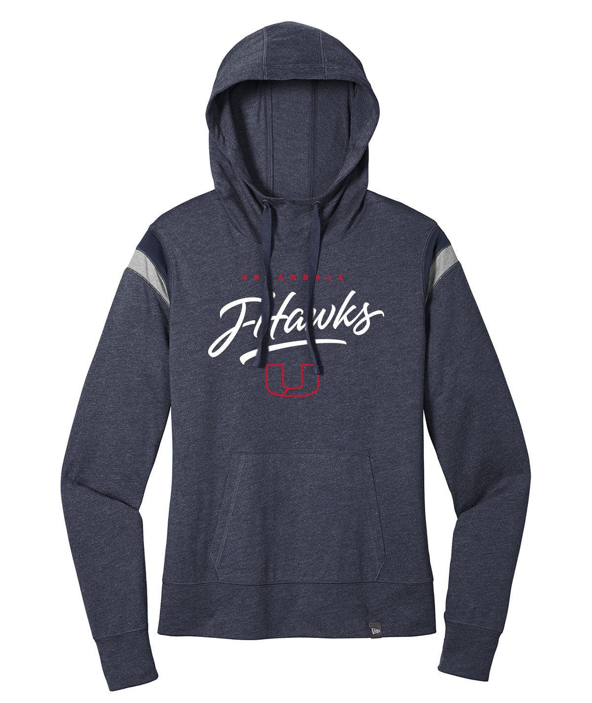 J-Hawk Script Womens New Era Lightweight Soft Hoodie