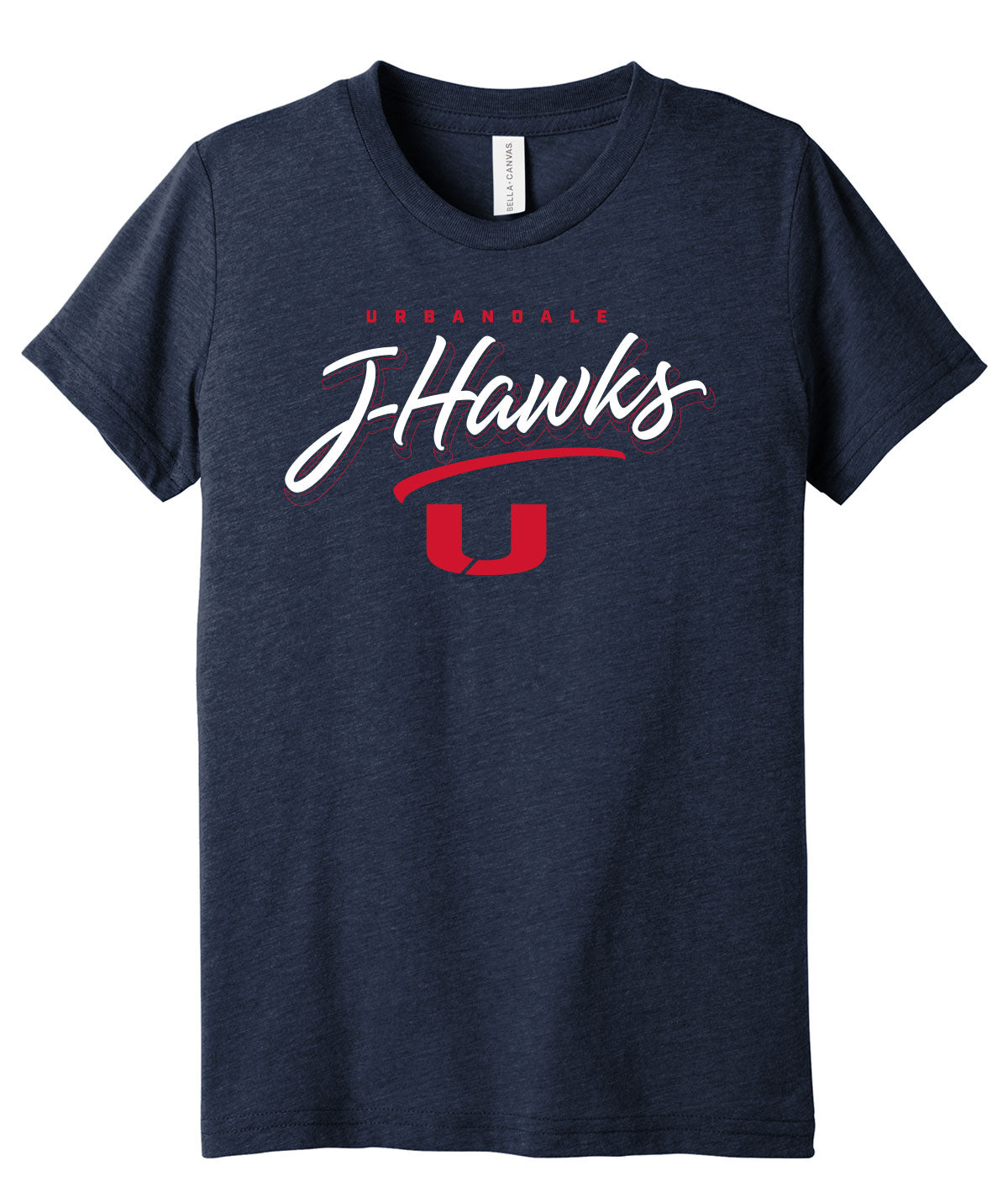 J-Hawks Script Triblend Youth Tee