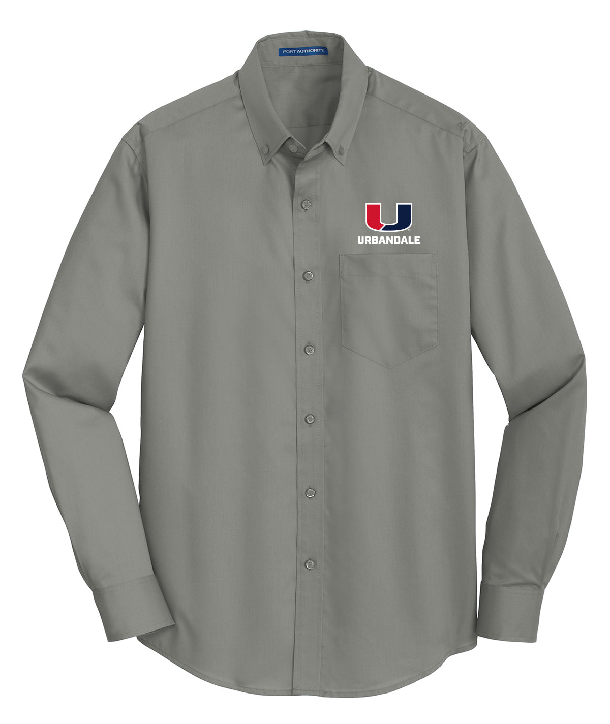 District Mens Long-Sleeve Twill Shirt