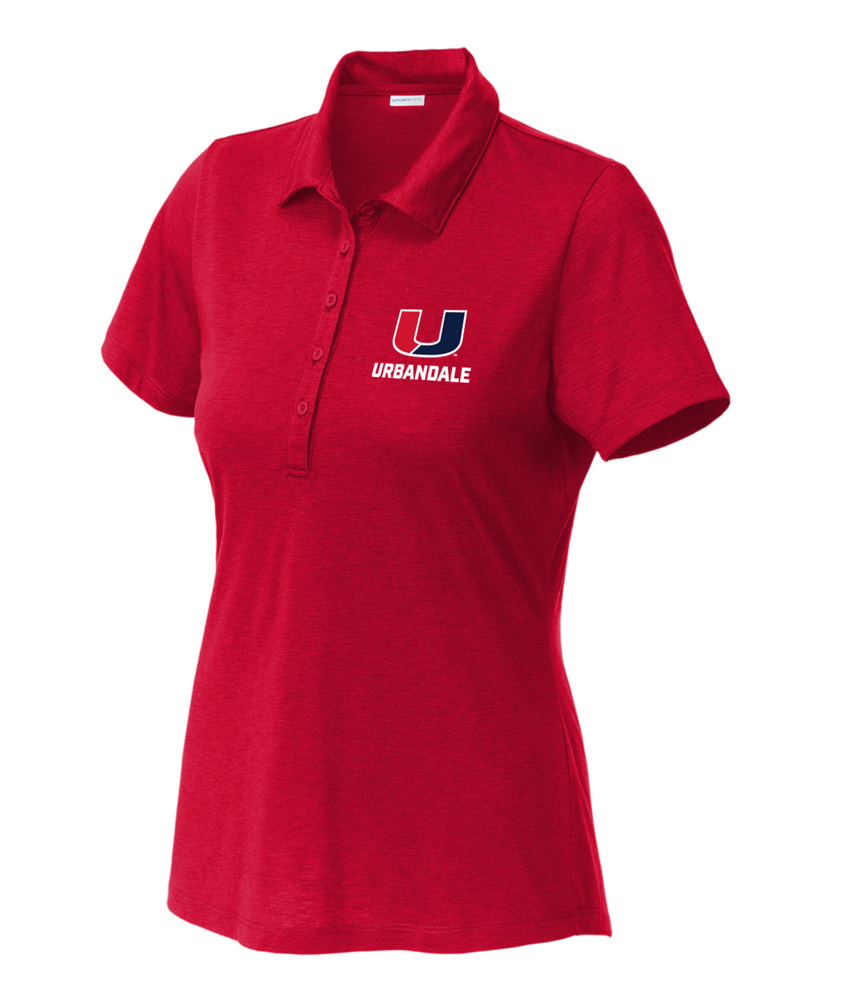 District Womens Heathered Polo